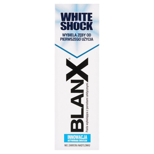 White Shock Pasta wybielająca z porostami arktycznymi BlanX 75 ml