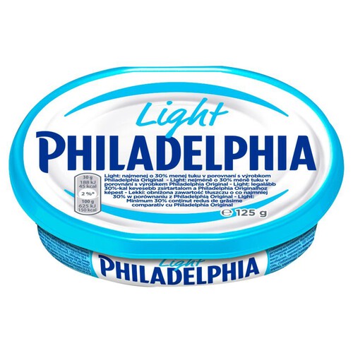 Serek śmietankowy light 30% mniej tłuszczu Philadelphia 125 g