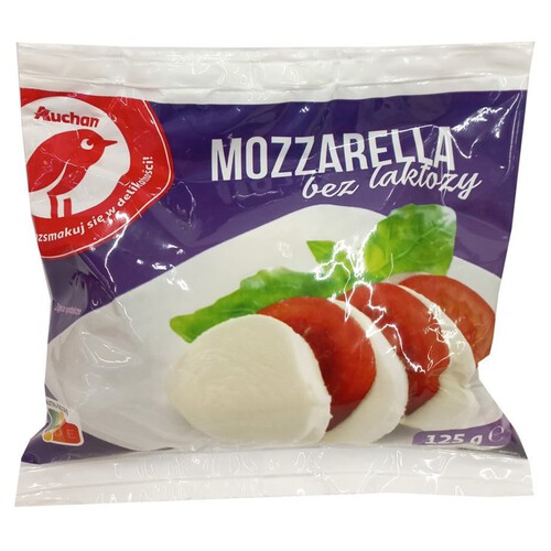 Mozzarella bez laktozy  Auchan 125 g