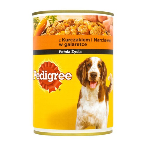 Karma mokra dla psów z kurczakiem i marchewką Pedigree 400 g