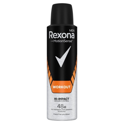 Dezodorant workout dla mężczyzn Rexona 150 ml