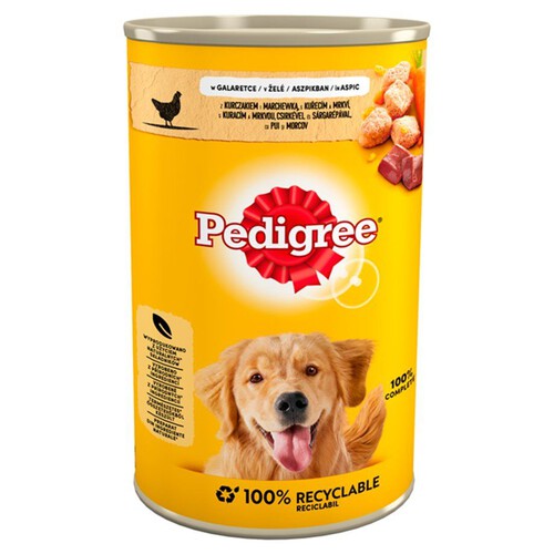 Karma mokra dla psów o smaku galaretki z kurczakiem Pedigree 1,2 kg