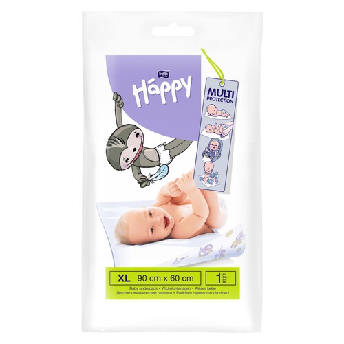 Podkłady higieniczne dla dzieci XL Bella Baby Happy 1 sztuka