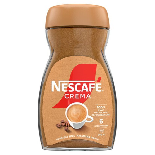 Kawa rozpuszczalna Crema Nescafé 200 g
