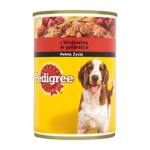 Karma mokra dla psów z wołowiną Pedigree 400 g