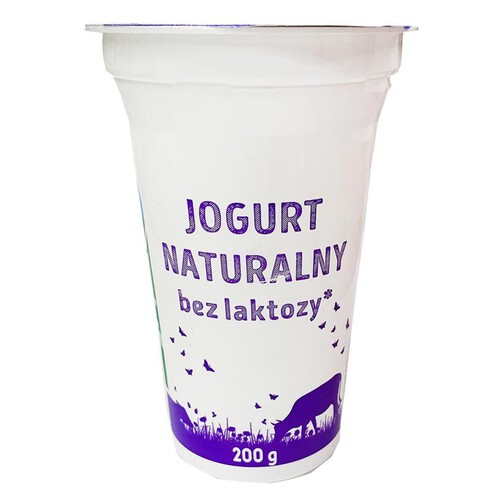 Jogurt naturalny bez laktozy Pewni Dobrego 200 g