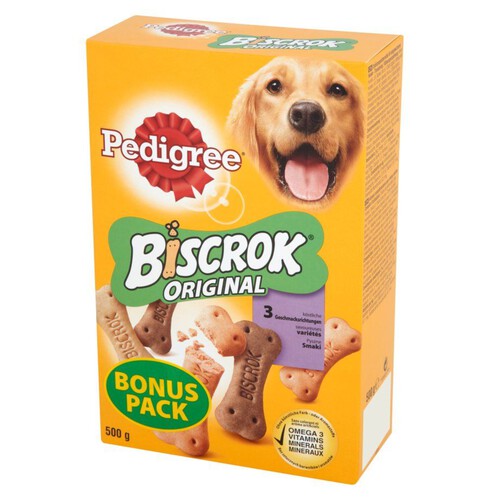 Biscrok ciasteczka dla psa Pedigree 500 g