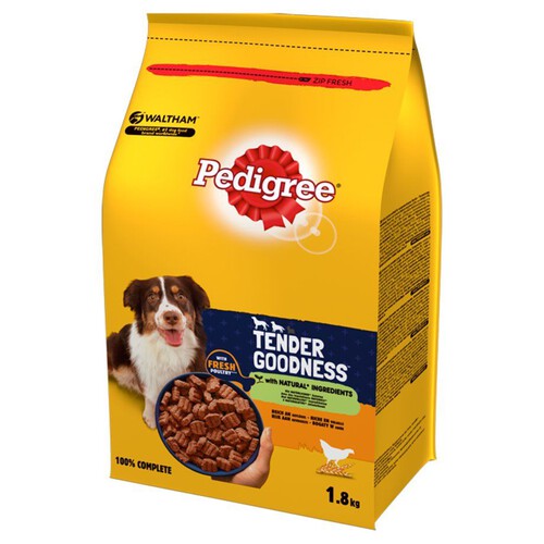 Karma półwilgotna z drobiem dla psów średnich ras Pedigree 1,8 kg