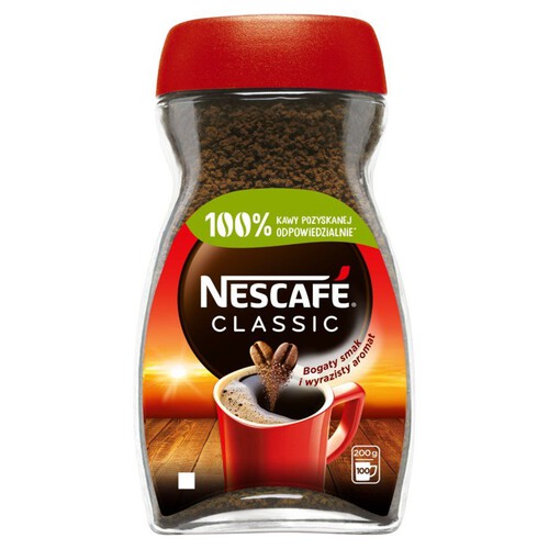 Classic. Kawa rozpuszczalna Nescafé 200 g