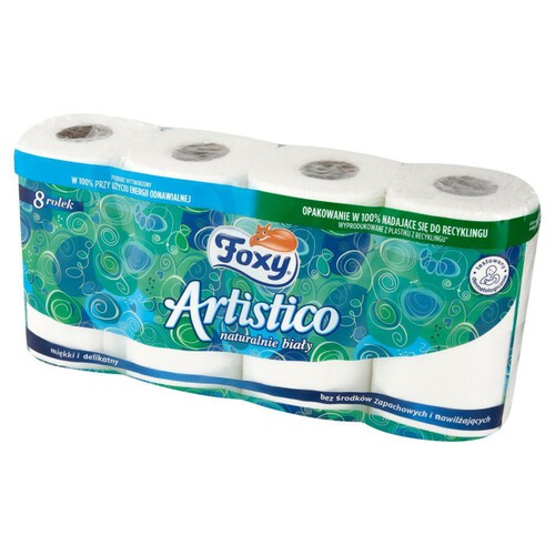 Artistico Papier toaletowy  Foxy 8 rolek