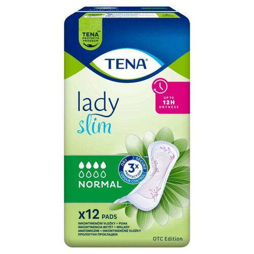 Lady Slim Normal podpaski TENA 12 sztuk