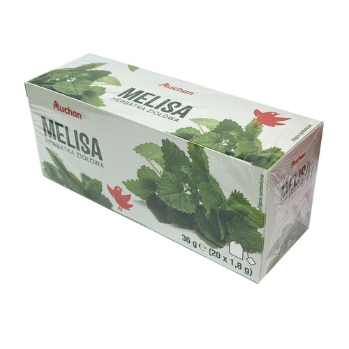 Melisa herbata ziołowa  Auchan 36 g