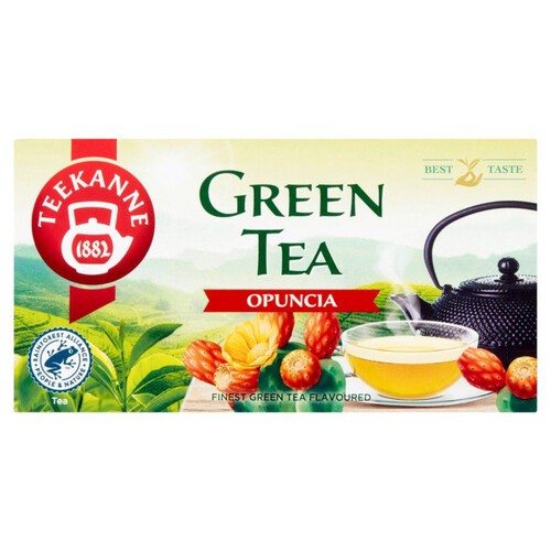 Aromatyzowana herbata zielona o smaku opuncji Teekanne 20 torebek