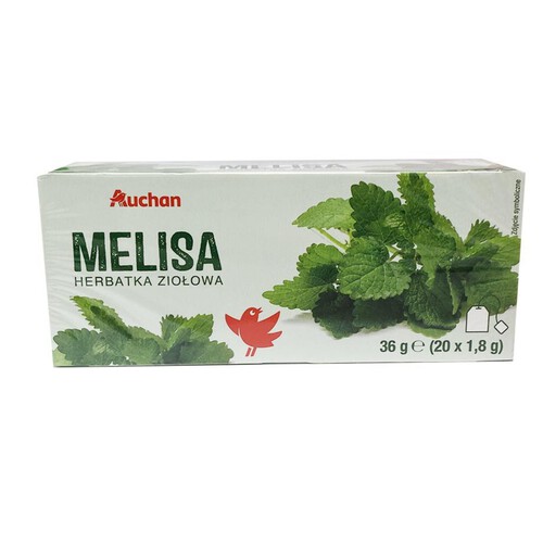 Melisa herbata ziołowa  Auchan 36 g
