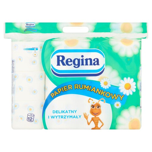 Papier toaletowy zapachowy, 100% celuloza Regina 12 rolek