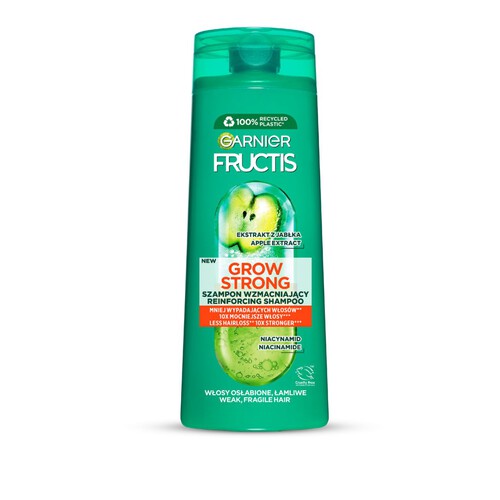 Fructis Grow Strong Szampon wzmacniający przeciw wypadaniu do włosów  Garnier 400 ml