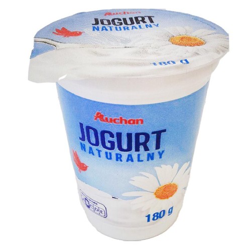 Jogurt naturalny     Auchan 180 g