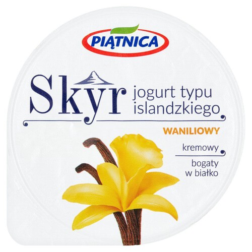 Skyr jogurt typu islandzkiego waniliowy Piątnica 150 g