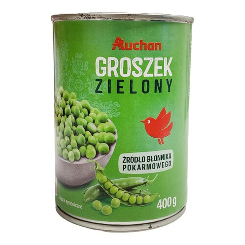 Groszek konserwowy Auchan 400 g