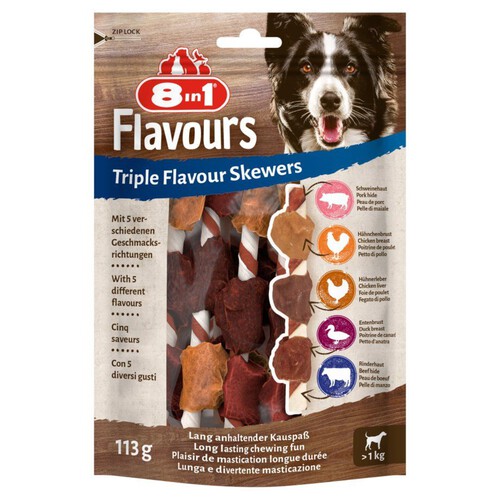 Triple Flavour przysmak dla psów 8in1 113 g