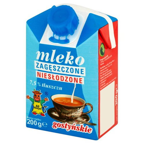 Mleko zagęszczone niesłodzone SM Gostyń 200 g