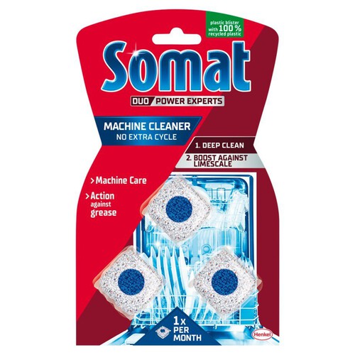 Środek do czyszczenia zmywarek Somat 3 x 60 g