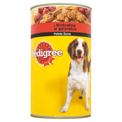Karma mokra dla psów z wołowiną w galaretce Pedigree 1,2 kg