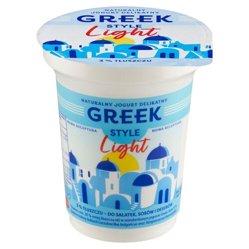 JOGURT GRECKI LIGHT  340g Greek Style 340 g