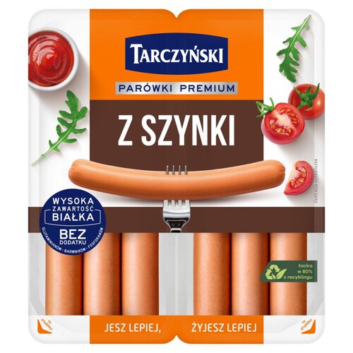 Parówki z szynki bez glutenu Tarczyński 220 g