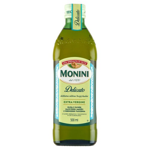 Oliwa z oliwek najwyższej jakości z pierwszego tłoczenia Monini 500 ml