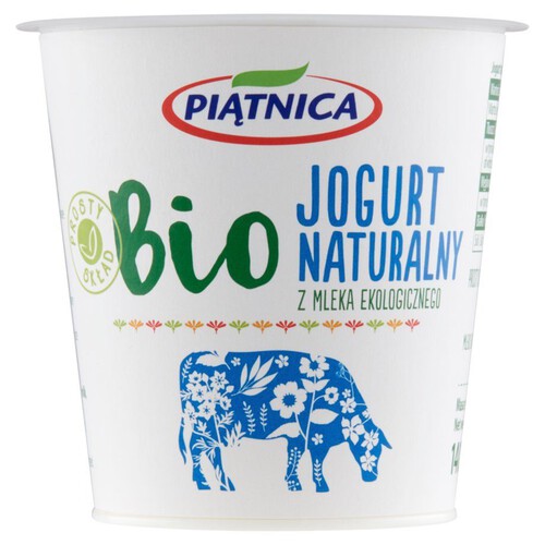 BIO Jogurt naturalny Piątnica 140 g