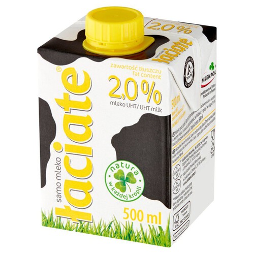 Mleko UHT 2% Łaciate 500 ml