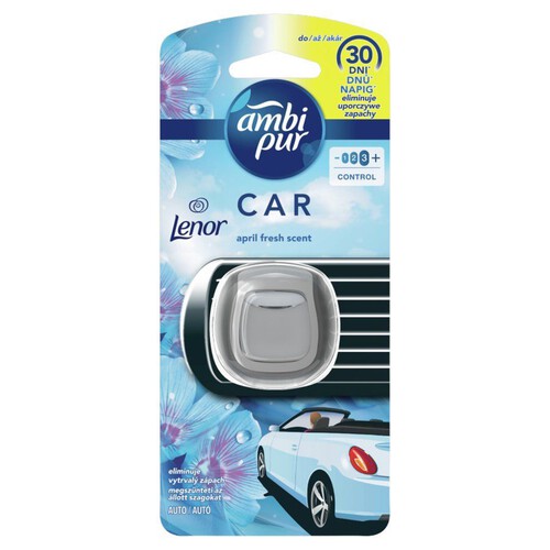 Zapach samochodowy odswiezacz LENOR Ambi Pur Car  1 sztuka