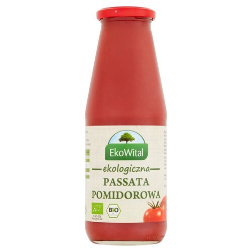 BIO Passata pomidorowa  EkoWital 680 g