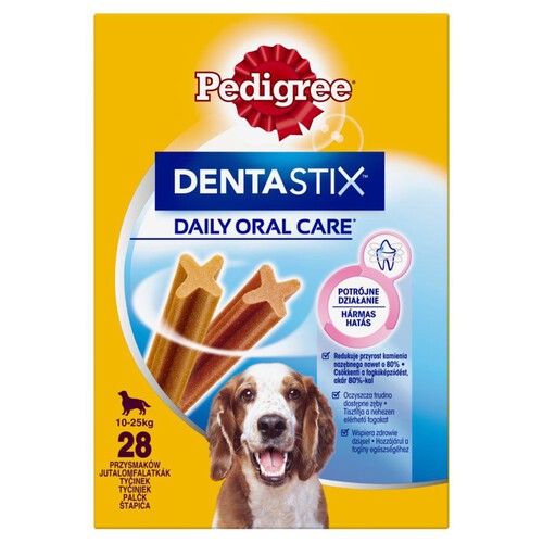 Dentastix przysmak dla psów 10-25 kg Pedigree 4 x 18 g