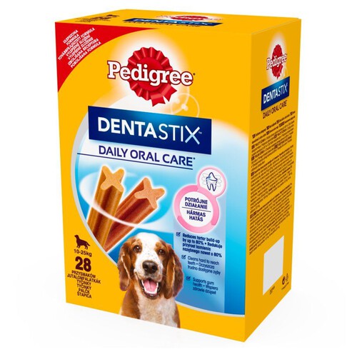 Dentastix przysmak dla psów 10-25 kg Pedigree 4 x 18 g