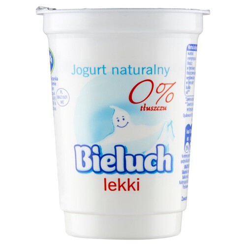 Jogurt naturalny 0% tłuszczu lekki Bieluch 180 g