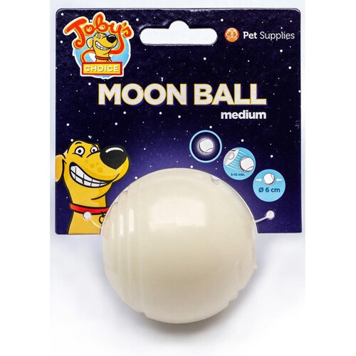 Świecąca piłka Moon Ball dla psa Tobys Choice 1 sztuka