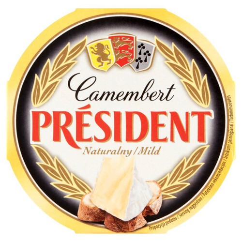 Ser camembert pełnotłusty Président 120 g
